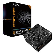 Load image into Gallery viewer, EVGA 850 B5, 80 Plus BRONZE 850W, Fully Modular, EVGA ECO Mode, 5 Year Warranty, Compact 150mm Size, Power Supply 220-B5-0850-V1
