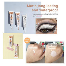 Load image into Gallery viewer, Ownest 3 Colors Eyeshadow Makeup Primer,Liquid Eyeshadow Primer Matte Eyeshadow Primer Base,Waterproof Long Lasting Eyeshadow Primer Makeup-Set A
