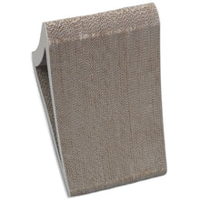 Load image into Gallery viewer, PetFusion 3-Sided Vertical Cat Scratching Post (Standard Size, Warm Gray). [Multiple Scratching Angles to Match Your Cat's Preference]
