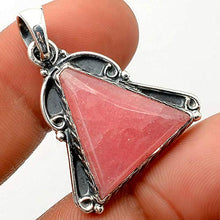 Load image into Gallery viewer, Natural Rhodochrosite Argentina 925 Sterling Silver Pendant Jewelry AY-1339
