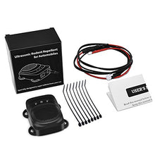 Load image into Gallery viewer, Loraffe Under Hood Rodent Ultrasonic Rat Repellent Mice Deterrent with Ultrasound and LED Flashlights, for 12V 24V Vehicle Auto Garage Pest Control, Keep Animal from Chewing Car Wiring
