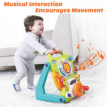 Load image into Gallery viewer, iPlay, iLearn Baby Sit to Stand Walkers Toys, Kids Activity Center, Toddlers Musical Fun Table, Lights and Sounds, Learning, Birthday Gift for 9, 12, 18 Months, 1, 2 Year Olds, Infants, Boys, Girls

