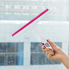 Load image into Gallery viewer, 4 Pack Shower Squeegee, Rubber Glass Shower Door Squeegee with 4 Shower Hooks, Hand Held Shower Door Squeegee with Hanging Hole Squeegee for Car Windows, Shower Glass Door, Windows
