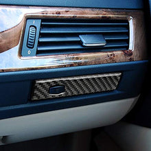 Load image into Gallery viewer, AIRSPEED Carbon Fiber Car Copilot Water Cup Holder Sticker for BMW E60 2004-2010
