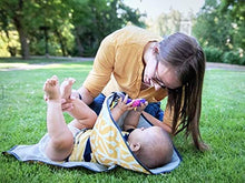 Load image into Gallery viewer, SnoofyBee Portable Clean Hands Changing Pad. 3-in-1 Diaper Clutch, Changing Station, and Diaper-Time Playmat with Redirection Barrier for Use with Infants, Babies and Toddlers. (Tribal)
