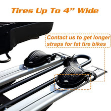 Load image into Gallery viewer, Young Electric Bike Rack, Hitch Mount E-Bike Carrier for Cars SUVs and Minivans, 200 lbs Capacity, 2-inch Receiver
