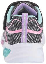 Load image into Gallery viewer, Skechers Kids Girls' Shimmer Beams-Sporty Glow Sneaker, Black/Multi, 10.5 Medium US Little Kid
