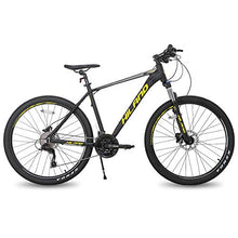 Load image into Gallery viewer, Hiland 27.5 Inch Mountain Bike 27-Speed MTB Bicycle for Man with 19.5 Inch Frame Suspension Fork Urban Commuter City Bicycle Black
