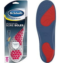 Load image into Gallery viewer, Dr. Scholl's SORE SOLES Pain Relief Orthotics // Relieve Sore Feet with Cushioning, Shock Absorption and Stimulating Nodules that Massage your Feet (for Women's 6-10, also available for Men's 8-14)

