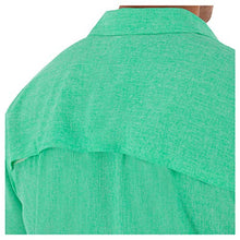 Load image into Gallery viewer, Guy Harvey Men's Short Sleeve Heather Textured Cationic Fishing Shirt, Cascade, Large
