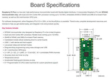 Load image into Gallery viewer, Raspberry Pi Pico with Pre-Soldered Header Microcontroller Mini Development Board Based on Raspberry Pi RP2040 Chip,Dual-Core ARM Cortex M0+ Processor, Flexible Clock Running up to 133 MHz
