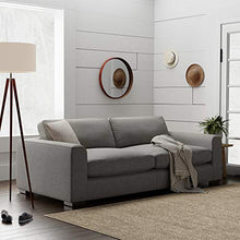 Load image into Gallery viewer, Amazon Brand - Stone &amp; Beam Westview Extra-Deep Down-Filled Sofa Couch, 89"W, Smoke
