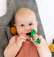 Load image into Gallery viewer, RaZberry Baby Teether &amp; Toothbrush/BerryBumps Soothe and Massage Sore Gums/Perfectly Sized
