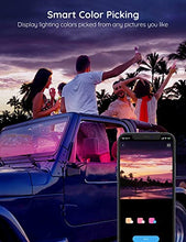 Load image into Gallery viewer, Govee Interior Lights for Car, App Control Smart Car Lights with DIY Mode and Music Mode, Waterproof LED Interior Lights with 2 Lines Design, RGB Under Dash Car LED Lights with Car Charger, DC 12V
