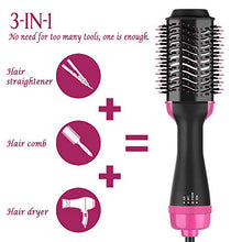 Load image into Gallery viewer, JONEG Hair Dryer Brush, Hot Air Brush, One-Step Hair Dryer &amp; Volumizer Blow Dryer Brush
