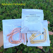 Load image into Gallery viewer, 3 Strands Top Quality Natural Hematite Rose Gold Plated Gemstone 10mm Round Loose Stone Beads (120-129pcs Total) for Jewelry Craft Making GFC4-10
