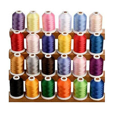Load image into Gallery viewer, Brother PE535 4x4-Inch Embroidery Machine with Embroidery Machine Thread (24 Colors), Sewing Clips and Tin Box Bundle (3 Items)
