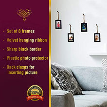 Load image into Gallery viewer, Klikel Hanging Picture Frame Ornaments - Set of 8 2x3 Hanging Photo Frame
