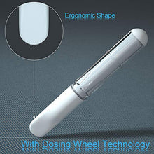 Load image into Gallery viewer, Chalk Fabric Marker Sewing Tools, Tailors Liner Pen Creates Consistent Erasable Lines with Dosing Wheel Technology, Suitable for Cotton, Knit, Leather Etc (Blue)
