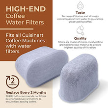 Load image into Gallery viewer, 12-Pack Cuisinart Compatible Coffee Maker Charcoal Filter, Replacement Water Filters For All Cuisinart Coffee Makers (12 Pack)
