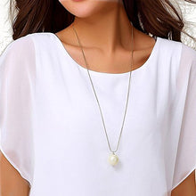 Load image into Gallery viewer, VIISHOW Women's Loose Casual Short Sleeve Chiffon Top T-Shirt Blouse Light Blue XL
