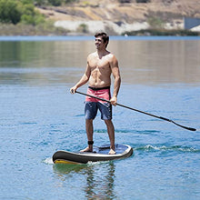 Load image into Gallery viewer, Viniie Inflatable Stand Up Paddle Board with Accessories of Backpack, 2 Bags, Floating Paddles, 2 Fins, Leash, and Double Action Hand Pump All-Around SUP for Yoga, Fishing, Tour
