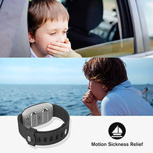 Load image into Gallery viewer, EmeTerm Relieve Nausea Electrode Stimulator Morning Sickness Motion Travel Sickness Vomit Relief Rechargeable No Gel Drug Free Wrist Bands Without Side Effects
