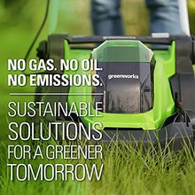 Load image into Gallery viewer, Greenworks 40V 17" (2-In-1) Push Lawn Mower, 4.0Ah Battery and Charger Included
