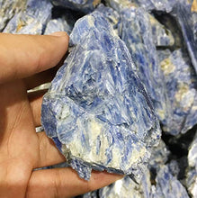 Load image into Gallery viewer, DingSheng Natural Blue Kyanite Minerals Raw Cyanite Rough Sappare Disthene Crystal Jade Quartz for Wicca and Reiki Healing Crystal Home Decoration (270-290g)
