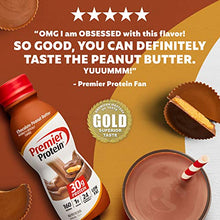 Load image into Gallery viewer, Premier Protein Shake, Chocolate Peanut Butter, 30g Protein, 1g Sugar, 24 Vitamins &amp; Minerals, Nutrients to Support Immune Health, 11.5 Fl Oz, 12 Count
