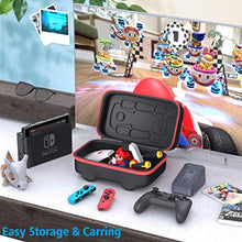Load image into Gallery viewer, Accessories Kit Bundle Compatible with Nintendo Switch Mario Kart Live, OIVO Kart Case, Kart Mount Holder, Kart Head Cover, AR Lens Cover

