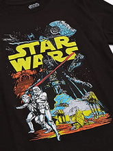 Load image into Gallery viewer, Star Wars Men's Rebel Classic Graphic T-Shirt, Black, S
