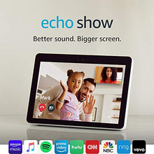 Load image into Gallery viewer, Echo Show -- Premium 10.1” HD smart display with Alexa – stay connected with video calling - Sandstone
