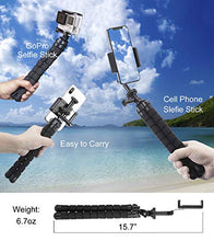 Load image into Gallery viewer, Phone Tripod, Flexible Tripod, Upgrade 4-Axis Angle Adjustment, Unique 360° Rotating Holder, Sturdy Octopus-Style Legs, and Wireless Remote Shutter for iPhone, Android Phone, DSLR Camera, and GoPro.
