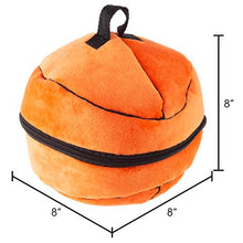 Load image into Gallery viewer, Hey! Play! My First Sports Bag Playset- Plush Soccer, Baseball, Basketball &amp; Football for Babies, Infants &amp; Toddlers- Gift Set with Storage Bag
