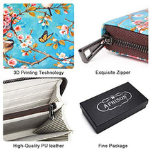 Load image into Gallery viewer, APHISON Wallets for Women RFID Blocking Zipper Purse Card Case Wallet Phone Clutch Cartoon Style Wallet With Wristlet for Ladies/Girls Gift Box 684-0170A
