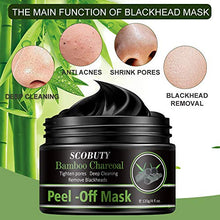 Load image into Gallery viewer, Peel Off Face Mask,Blackhead Mask,Blackhead Remover Mask,Charcoal Peel Off Face Mask,Purifying Face Mask,Deep Cleansing Pore Refining Face Mask
