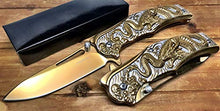 Load image into Gallery viewer, Master Folding Pocket Knife 8.75" Spring Assisted Opening Pocket Knife, Tactical Knife with Stainless Steel 3" Blade for First aid, Rescue, Self Defense, Hunting, Survival Glass Breaker Knives
