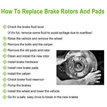 Load image into Gallery viewer, SCITOO Brake Kit Front Brake Rotors and Ceramic Brake Pads fit for 2007-2013 for Nissan Altima
