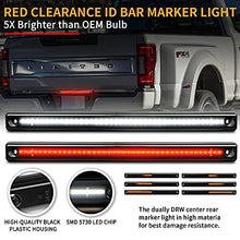 Load image into Gallery viewer, GemPro LED Tailgate Light Bar, Red Brake, DRL Whtie DRL&amp; Amber Sequential Turn Signal Truck Light Bar, Rear Bumper Marker Lights, Compatible with 2017-2020 Super Duty Ford F-Series F-250 F350
