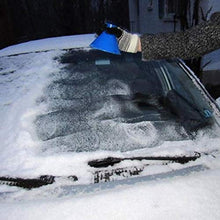 Load image into Gallery viewer, Yoruii Ice Scraper Magic Funnel Snow Removal Tool Round Windshield Cone-Shaped Car Windshield Snow Scraper (Blue 3Pack)
