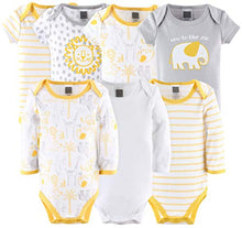 Load image into Gallery viewer, The Peanutshell Newborn Layette Gift Set for Baby Boys or Girls | 23 Piece Gender Neutral Newborn Clothes &amp; Accessories Set | Safari Themed
