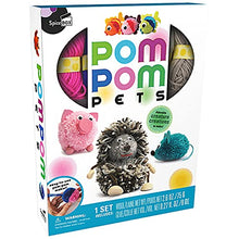 Load image into Gallery viewer, SpiceBox Children's Activity Kits Make &amp; Play Pom Pom Pets, Multi Colors (09919)
