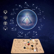 Load image into Gallery viewer, Yunoun Healing Stones and Crystals Set - Gemini Zodiac Stones - Astrology Healing Crystal Horoscope Gift Energy Crystals for Meditation Beginners Reiki Starry Bracelet(Gemini)
