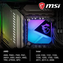 Load image into Gallery viewer, MSI MAG CoreLiquid C360 - AIO ARGB CPU Liquid Cooler - 360mm Radiator - LGA 1700 Ready - Triple 120mm ARGB PWM Fans
