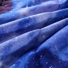 Load image into Gallery viewer, A Nice Night Galaxy Bedding Sets Outer Space Comforter 3D Printed Space Quilt Set Full Size
