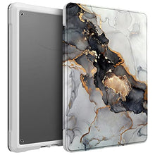 Load image into Gallery viewer, Fintie Hybrid Slim Case for 6.8" Kindle Paperwhite (11th Generation-2021) and Kindle Paperwhite Signature Edition - Shockproof Cover with Transparent Back Shell, Cloudy Marble
