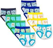 Load image into Gallery viewer, Bluey Boys' Underwear Multipack, Bluey10pk, 4T
