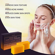 Load image into Gallery viewer, Valitic Kojic Acid Dark Spot Remover Soap Bars with Vitamin C, Retinol, Collagen, Turmeric - Original Japanese Complex Infused with Hyaluronic Acid, Vitamin E, Shea Butter, Castile Olive Oil (4-Pack)
