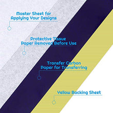 Load image into Gallery viewer, Tattoo Transfer Paper, Cridoz 35 Sheets Stencil Transfer Paper for Tattooing, A4 Size
